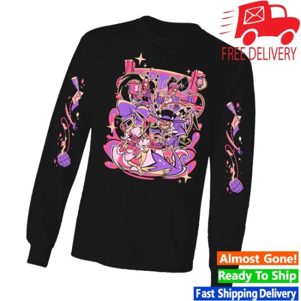 Shark Robot Merch Store Spindlehorse Crimson’s Ship Long Sleeve Shirt