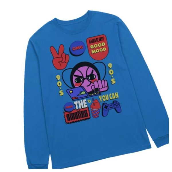 Aiah Assn Store Merch Good Mood Long Sleeve T-Shirt