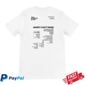 All Points East Festival Store Merch All Points East Barry Can’t Swim 2025 T-Shirt