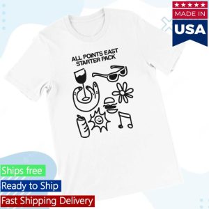 All Points East Festival Store Merch Starter Pack T-Shirt