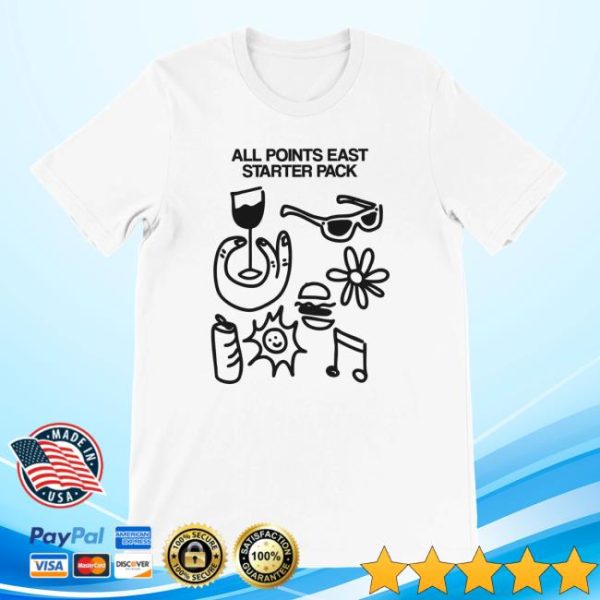 All Points East Festival Store Merch Starter Pack T-Shirt