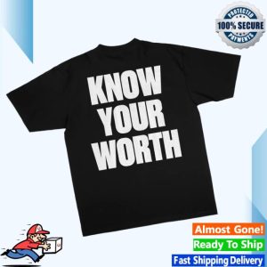 G-Eazy Store Merch Worth 2 Statement Black Tee