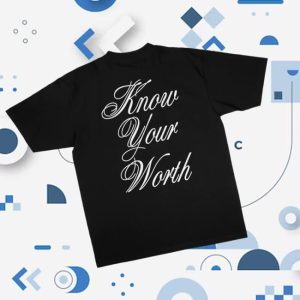 G-Eazy Store Merch Worth Statement Black Tee