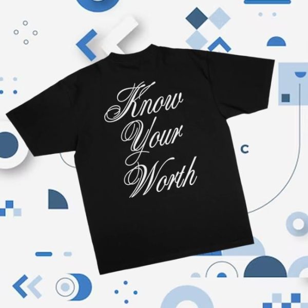 G-Eazy Store Merch Worth Statement Black Tee