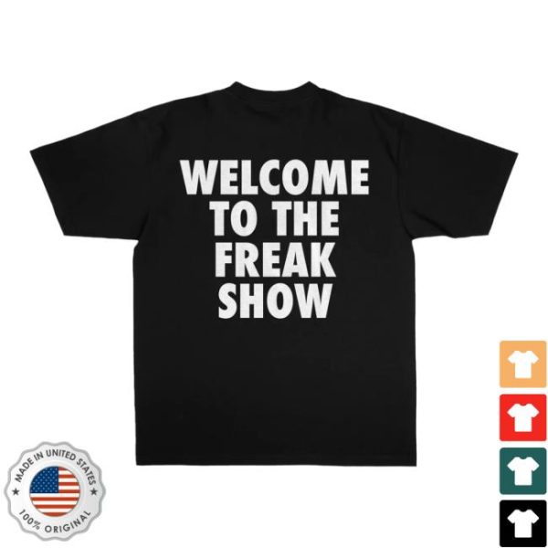 G-Eazy Store Merch Welcome Freak Show Statement Black Tee