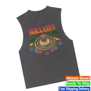 The Killers Music Store Merch Summer Roulette Sleeveless T-Shirt