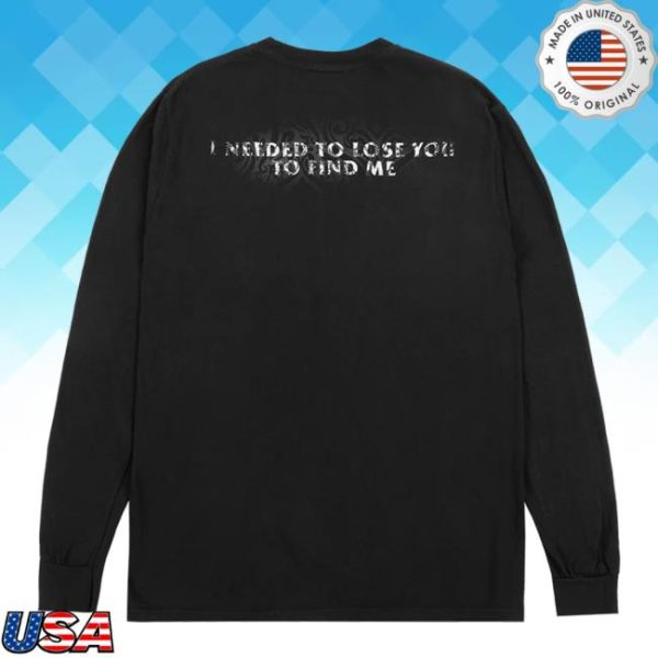 Selena Gomez Official Shop Store Merch Lose You To Love Me In Black Long Sleeve