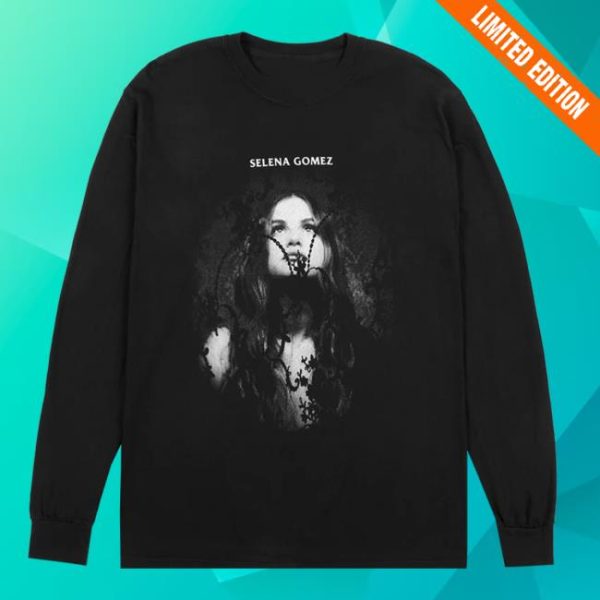 Selena Gomez Official Shop Store Merch Lose You To Love Me In Black Long Sleeve