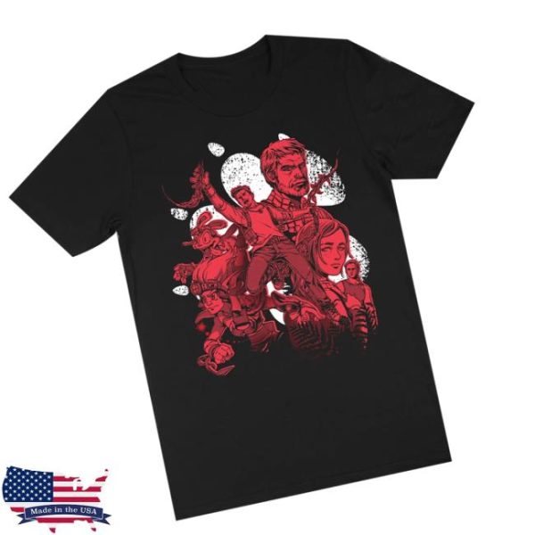 Fangamer Store Merch Naughty Dog 40 Years Of Greatness Shirt