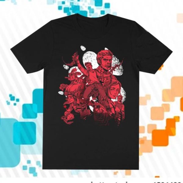 Fangamer Store Merch Naughty Dog 40 Years Of Greatness Shirt