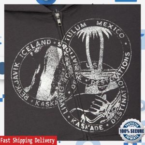 Shop Kaskade Store Merch Destinations Zip Hoodie