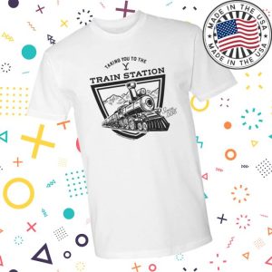 Yellowstonetv Shop Store Yellowstone Taking You To The Train Station Adult Short Sleeve T-Shirt