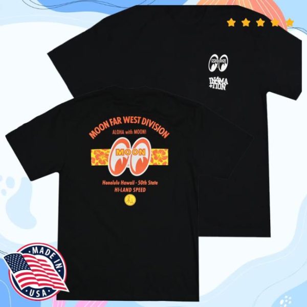 In4mation Store Merch Mooneyes X In4mation Far West Division Tee