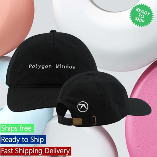 Aphex Twin Merch Store Polygon Window Cap Black