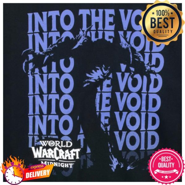 Blizzard Gear Merch Store World Of Warcraft Midnight Void Black Crewneck Sweatshirt