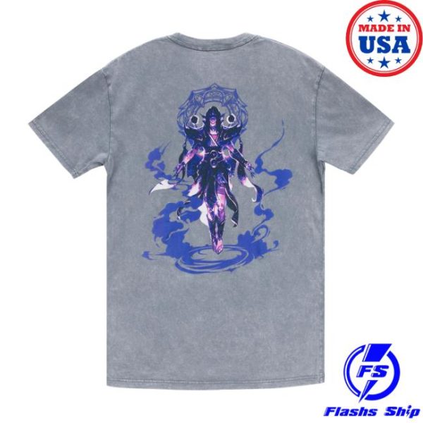 Blizzard Gear Merch Store World Of Warcraft Midnight Xal’atath Grey T-Shirt