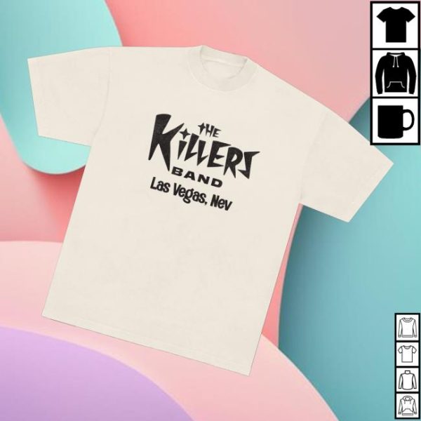 The Killers Merch Store Summer In Vegas Tee