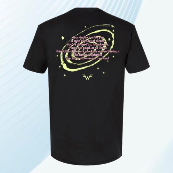 Weezer Merch Store Dear Daddy 2025 Tour T-Shirt