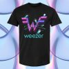 Weezer Merch Store Scribbles Logo Tie-Dyed T-Shirt
