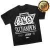 Massappeal Store Merch Nas Magic Champions Black T-Shirt