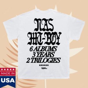 Massappeal Store Merch Nas Trilogies White T-Shirt