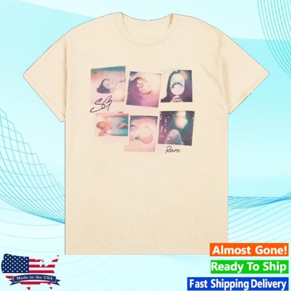 Selena Gomez Merch Store Rare Polaroid Tee