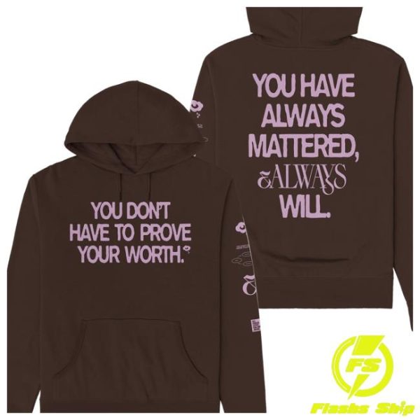 Twloha Store Merch Fundamental Worth Hoodie
