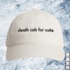 kenny death cab for cutie store merch dcfc text hat