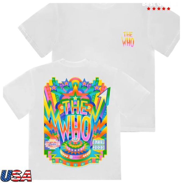 The Who Store Merch Newark, Nj 2025 T-Shirt