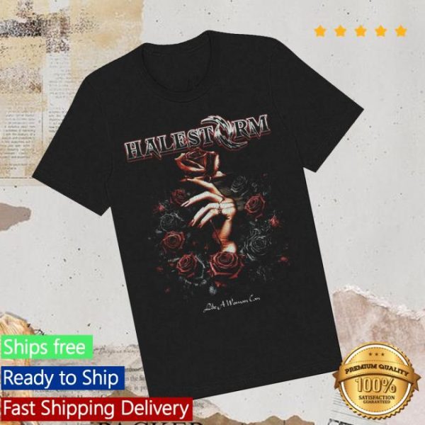 Halestorm Store Merch Like A Woman Can T-Shirt