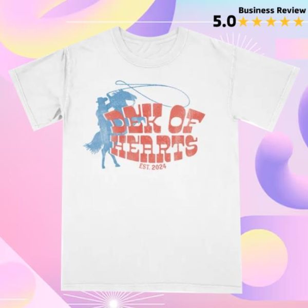 Dek Of Hearts Store Merch Dek Of Hearts Western T-Shirt