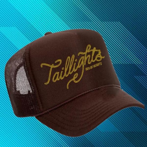Dek Of Hearts Store Merch Taillights Embroidered Trucker Hat