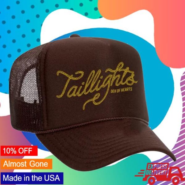 Dek Of Hearts Store Merch Taillights Embroidered Trucker Hat