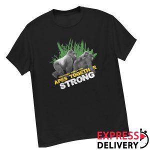 Gorilla Fund Store Merch Apes Together Strong T-Shirt