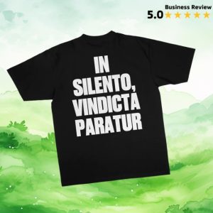 G-Eazy Store Merch Silento Statement Black Tee