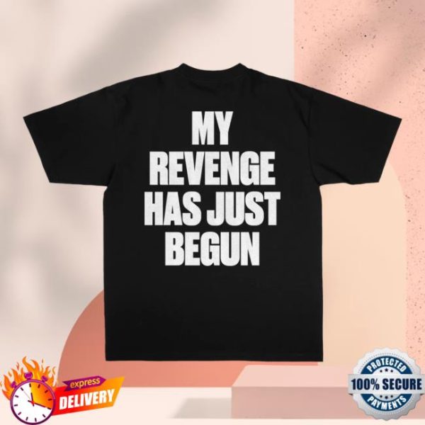 G-Eazy Store Merch Revenge Statement Black Tee