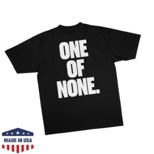 G-Eazy Store Merch None Statement Black Tee