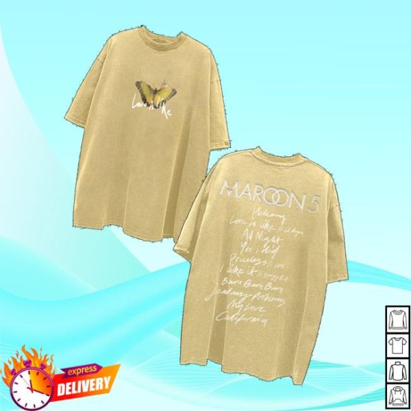 Maroon5 Merch Store Love Is Like Tee