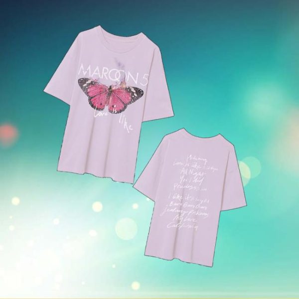 Maroon5 Merch Store Love Is Like Tee