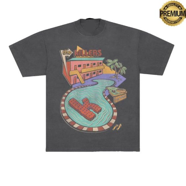 The Killers Music Store Merch Summer Pool Tee