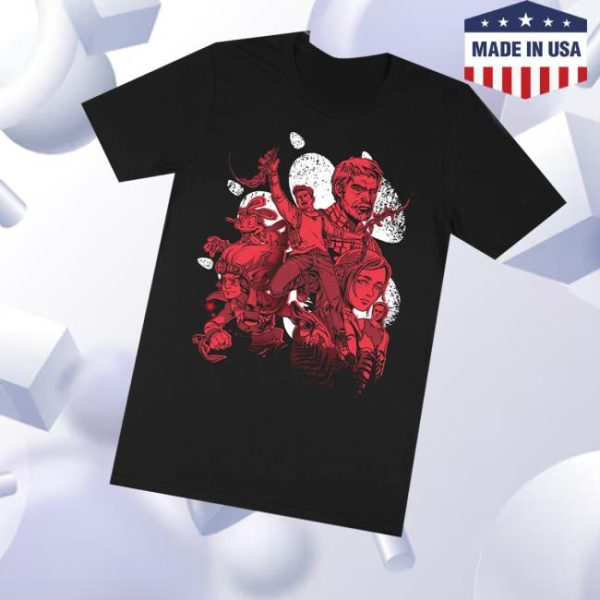 Fangamer Merch Store Naughty Dog 40 Years Of Greatness Shirt