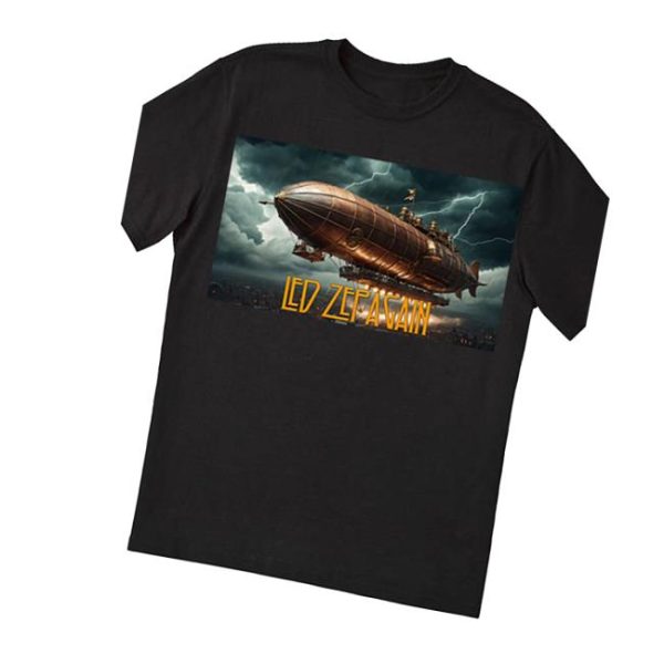 Zepagain Merch Store Steam Punk Blimp Shirt