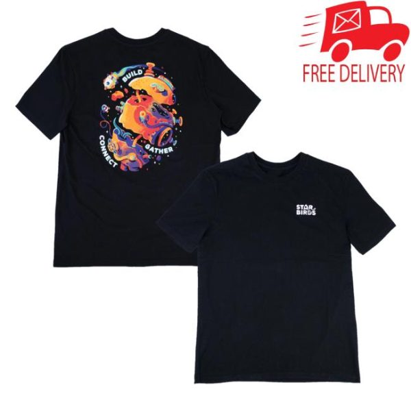Kurzgesagt Merch Store Star Birds Shirt