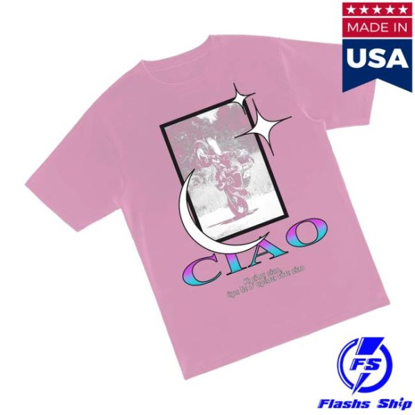 Marina Satti Store Merch Ciao Light Pink Tee