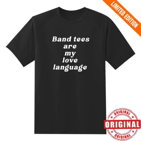 Nick Perri Music Merch Store Band Tees Are My Love Language Tee