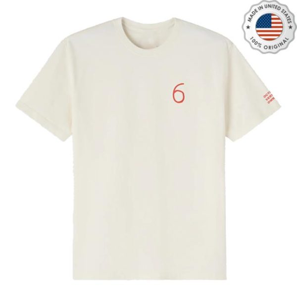 Octobers Very Own Merch Store 6 God T-Shirt White