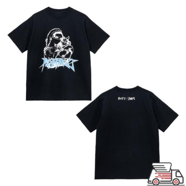 Perks And Mini Merch Store Pam X Bott Graphic Ss Tee Black