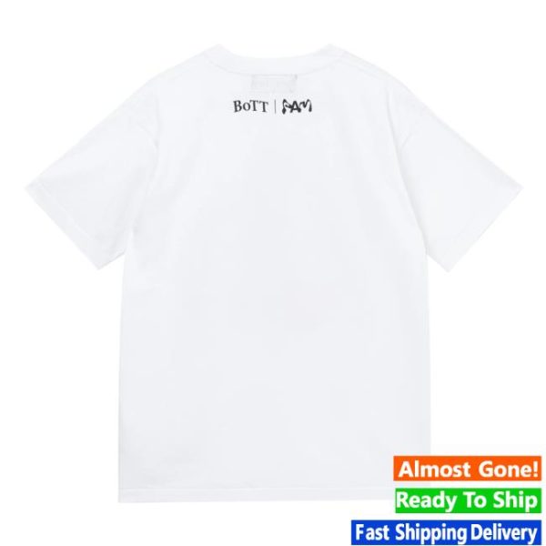 Perks And Mini Merch Store Pam X Bott Graphic Ss Tee White