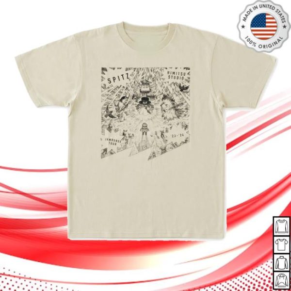 Spitz Merch Store Obake No Rock Band T-Shirt