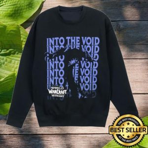 Blizzard Merch Store World Of Warcraft Midnight Void Black Crewneck Sweatshirt